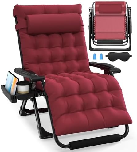 Zero Gravity Chair XXL — Wine Red
